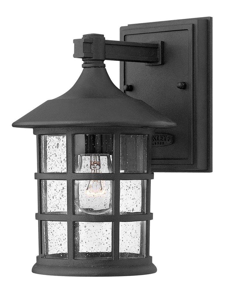 Hinkley Black 9-3/10 in. 75W 1-Light Outdoor Hanging Lantern 