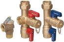 BrassCraft 5-61/100 in. Brass Service Valve Kit with Pressure Relief Valve 