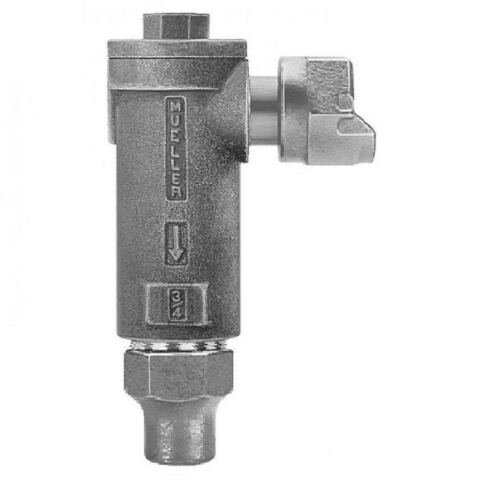 Mueller Company Meter Swivel x Pack Joint Angle Dual Check Valve 