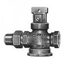 Mueller Company 1 in. Flared x FIPT Brass Curb Stop 