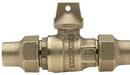Mueller Company Flared Brass Ball Valve Curb Stop 