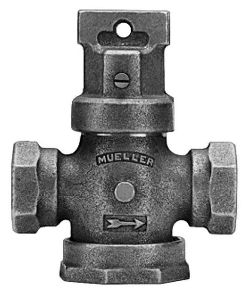 Mueller Company FIPT Brass Curb Stop 