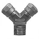 Mueller Company Compression x MIPT x MIPT Brass Y Branch 