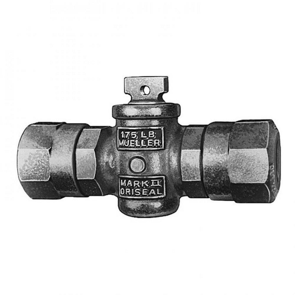 Mueller Company IPS Compression Brass Curb Valve 