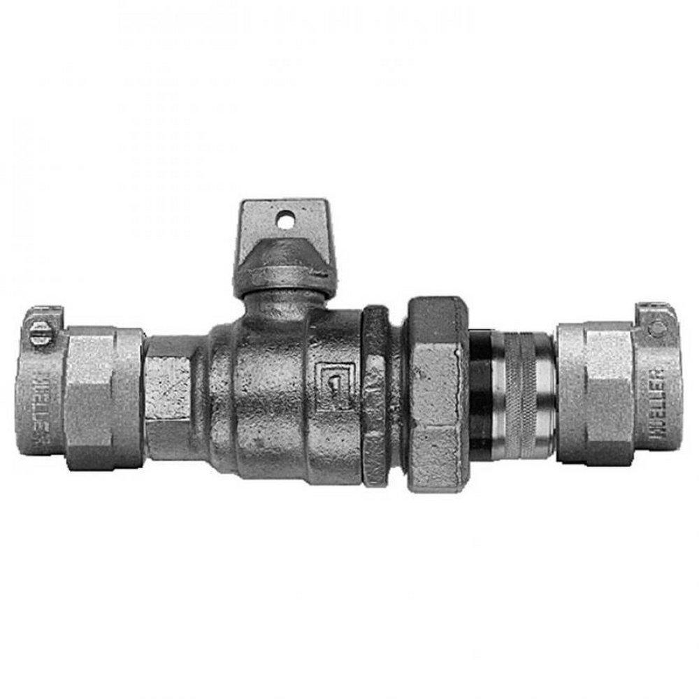Mueller Company CTS Pack Joint In-Line Ball Curb Valve 