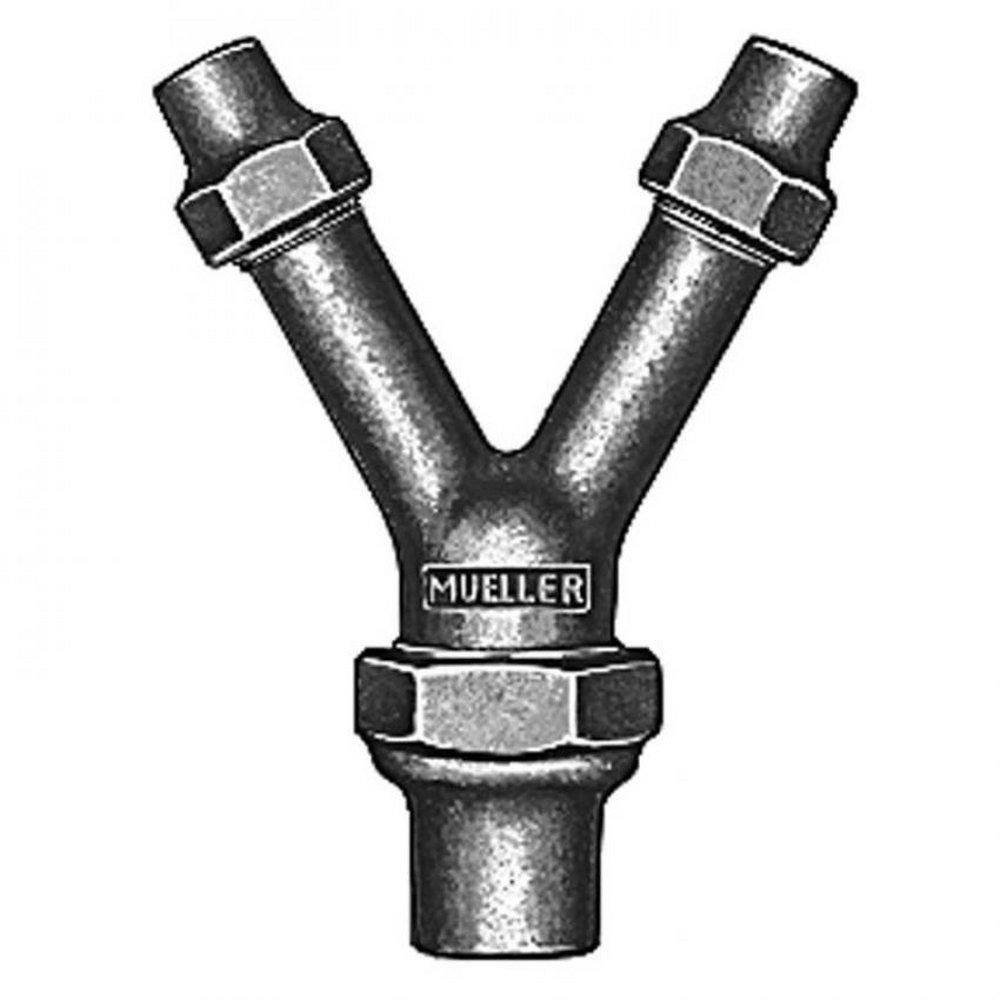 Mueller Company Flared Brass Wye Branch 