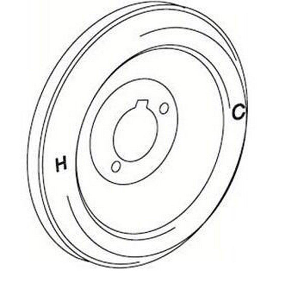 Moen Polished Brass Single Handle Tub and Shower Escutcheon 