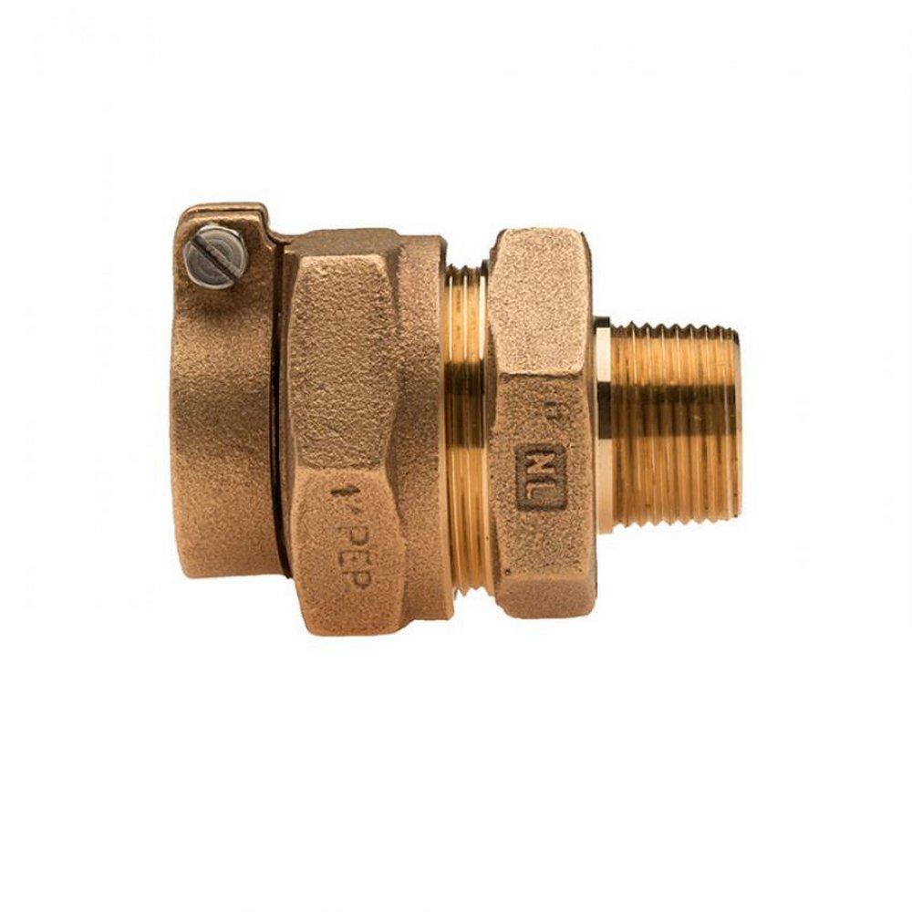 Mueller Company IPS x MIP Brass Coupling 