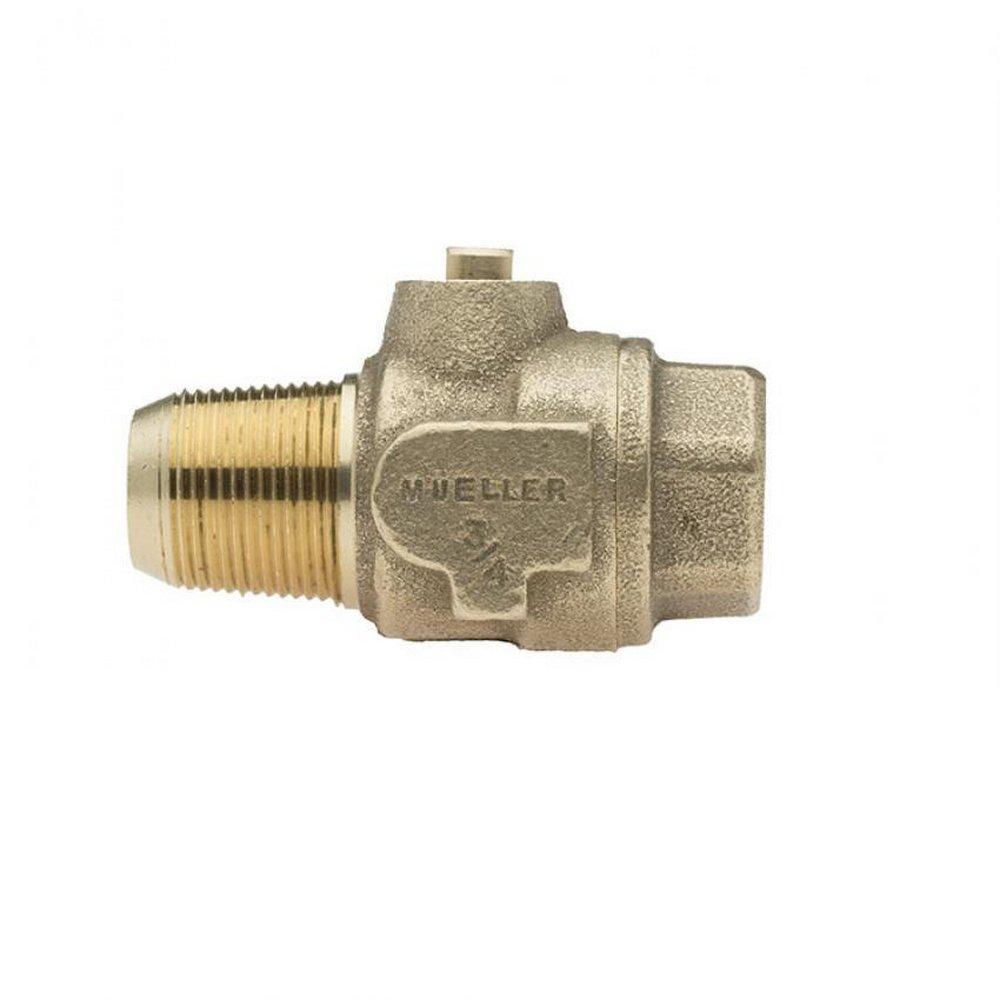 Mueller Company CC x MIPT Brass Ball Valve Corporation Stop 