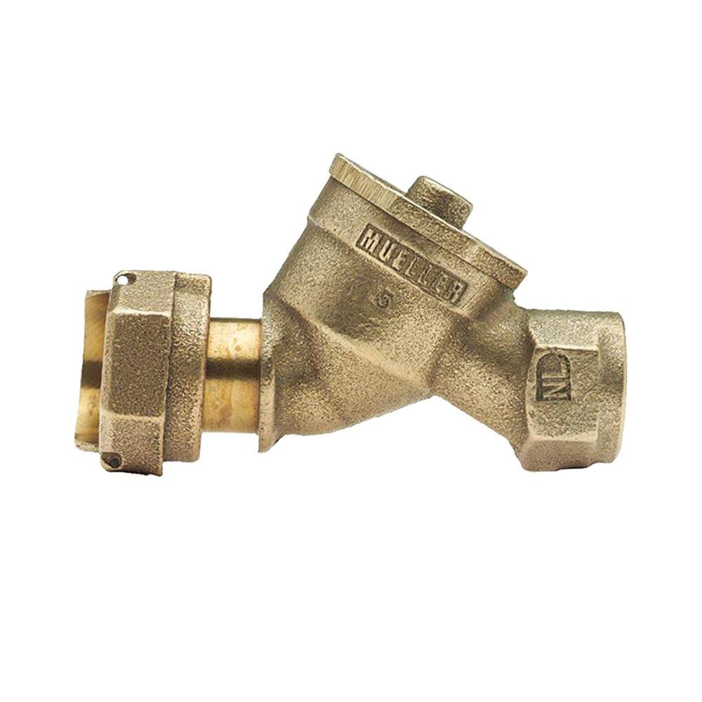 Mueller Company Meter Swivel x FIP Ball Check Valve 