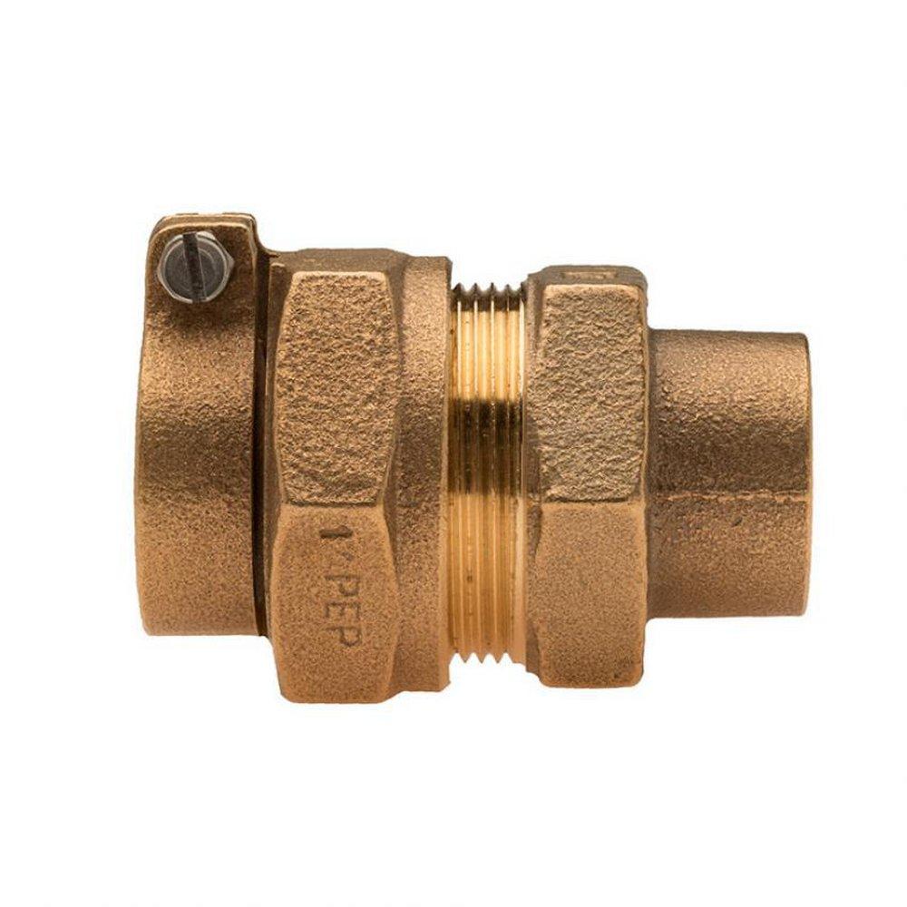 Mueller Company Pack Joint x IPS Brass Coupling 