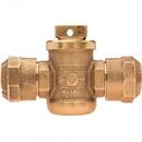 1 in. CTS Compression Brass Curb Valve