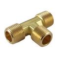 1 in. MIPT x Pack Joint Water Service Brass Tee