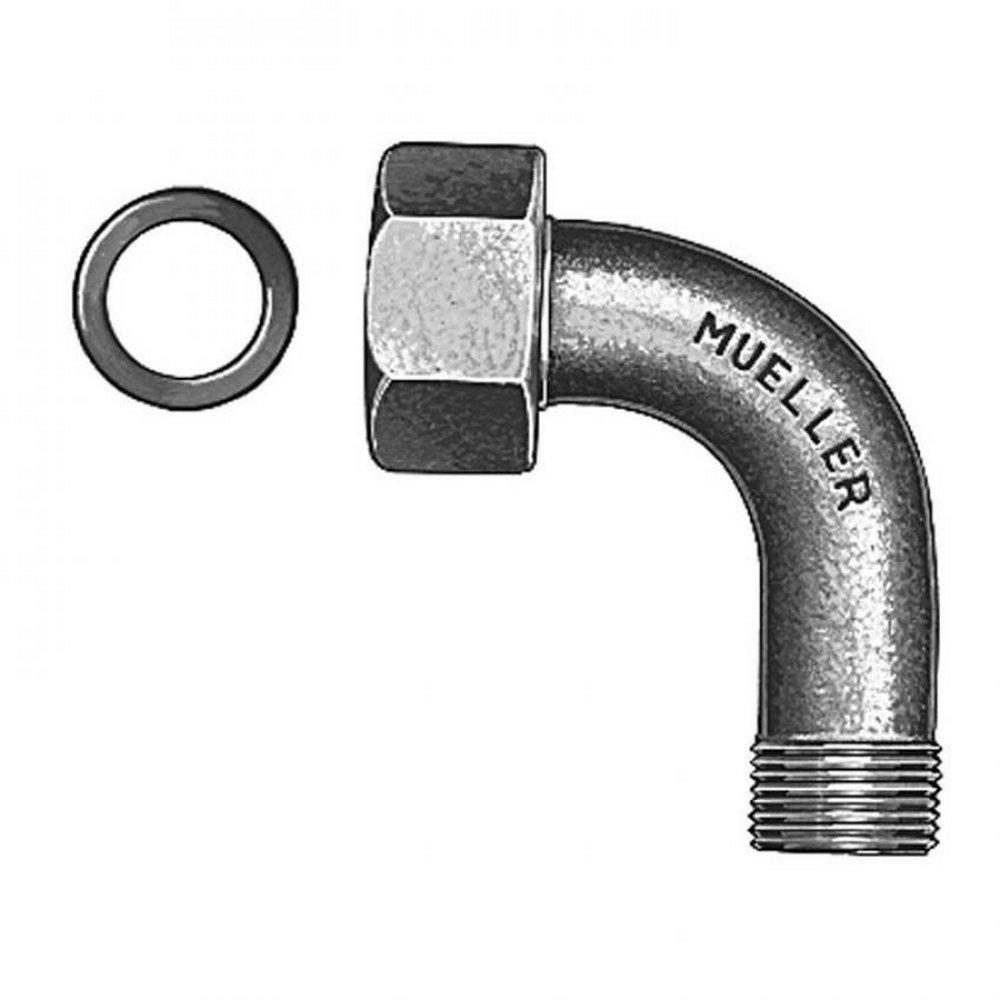 Mueller Company Female Swivel x MIPT Brass Coupling 
