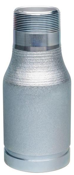3 x 2 in. Grooved x Threaded Nipple