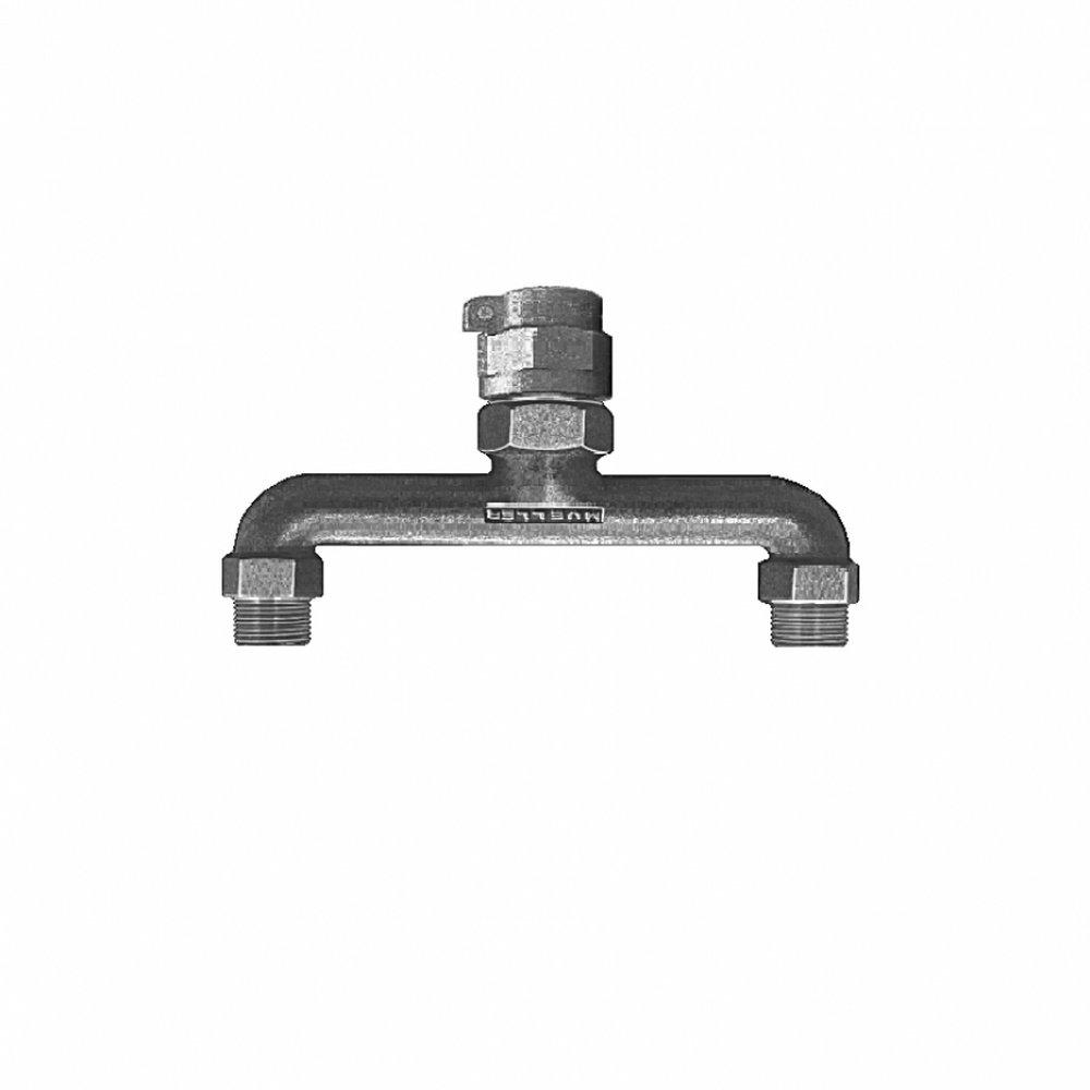 Mueller Company PVC Pack Joint x MIPT Water Service Brass U Branch 