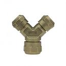Mueller Company Compression Brass Reducing Branch Wye 