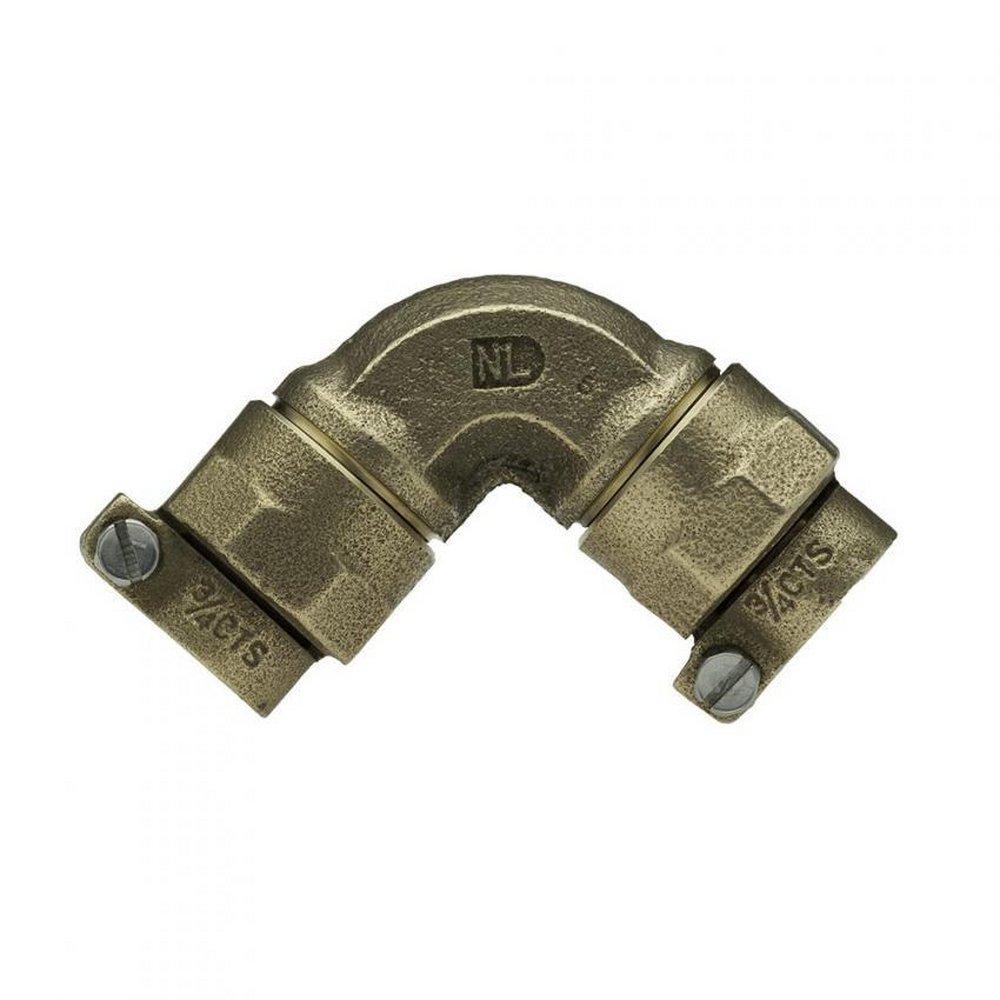 Mueller Company CTS x Pack Joint Brass Straight Coupling 