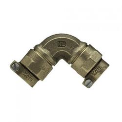 3/4 in. CTS x Pack Joint Brass Straight Coupling
