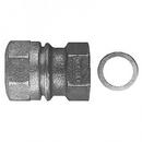 Mueller Company Compression x Female Copper Flare Thread Brass Straight Coupling 