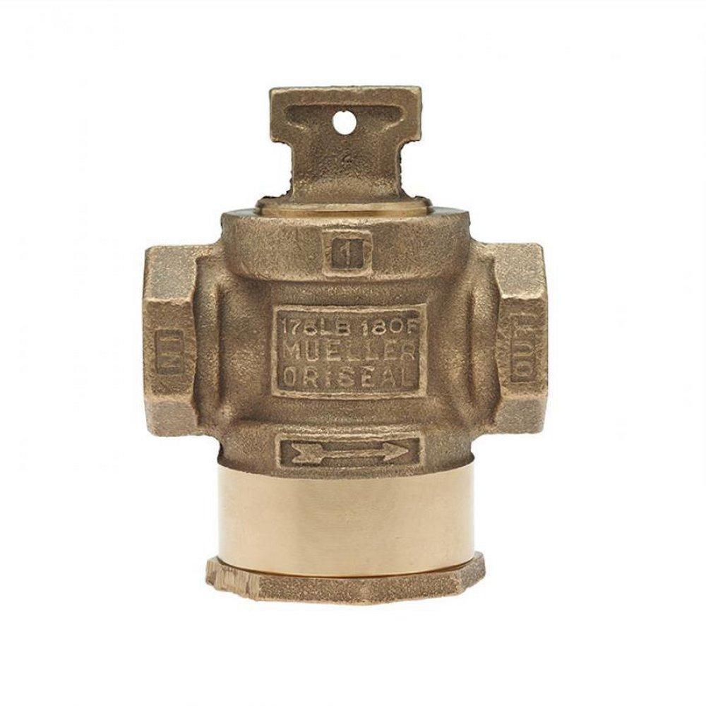 Mueller Company FIPT Brass Curb Stop 