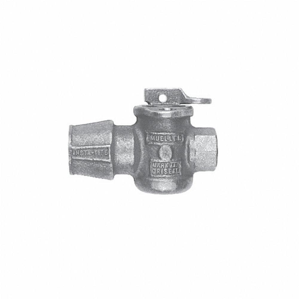 Mueller Company CTS x FIP Brass Curb Valve 