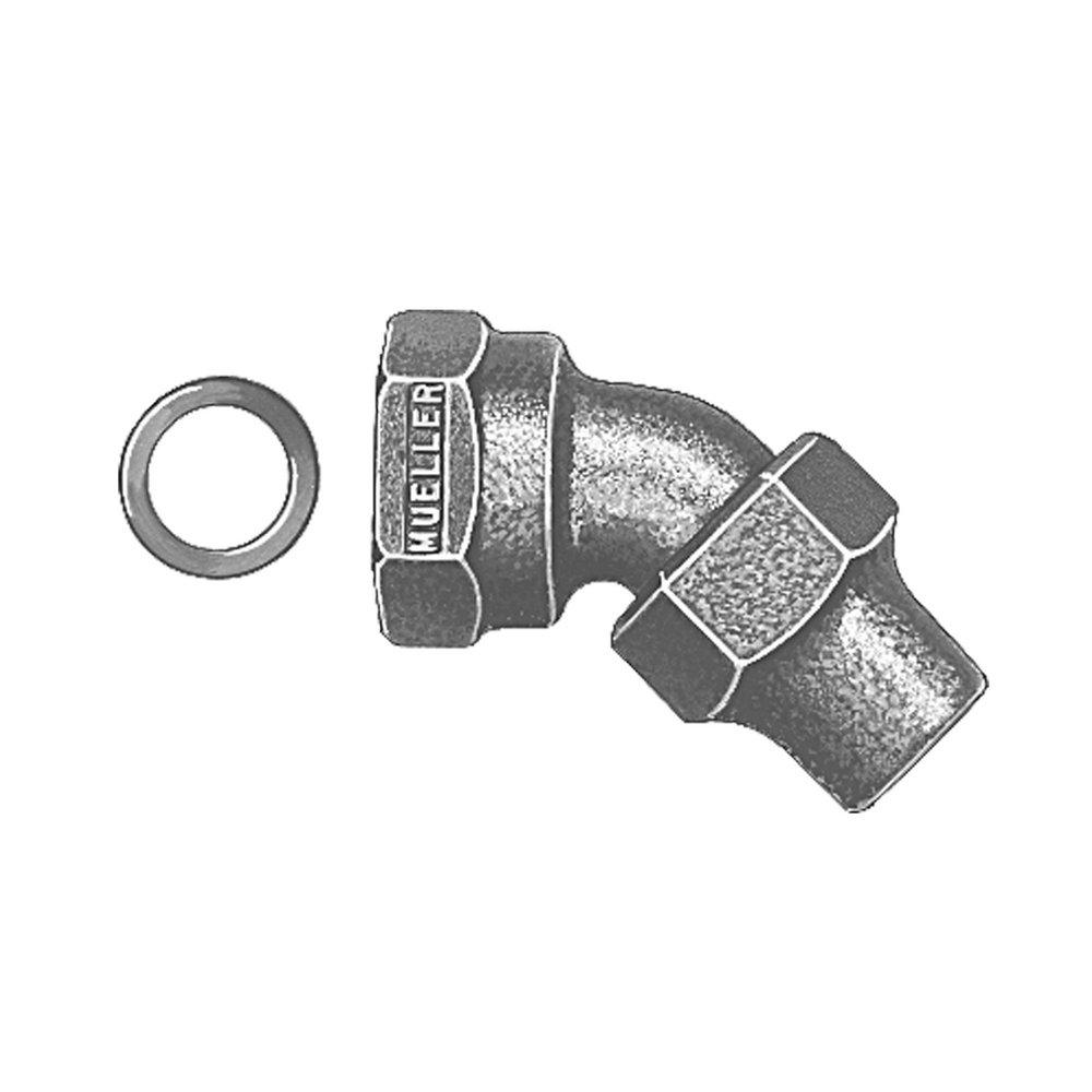 Mueller Company Flared Brass Straight Coupling 