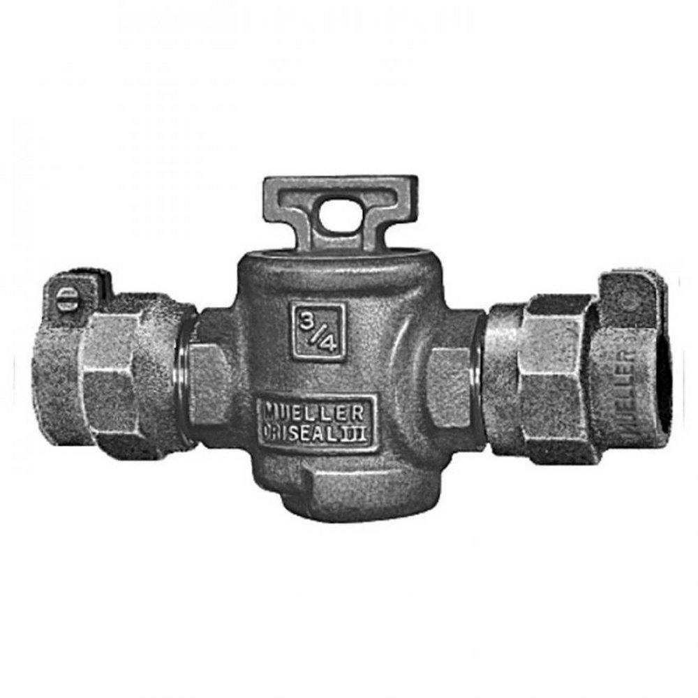 Mueller Company CTS Pack Joint Brass Curb Stop 