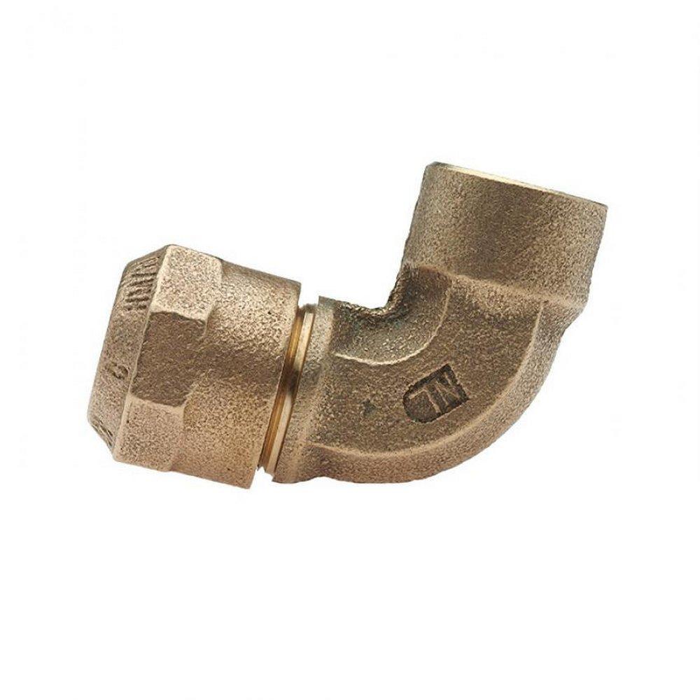 Mueller Company Pack Joint x FIPT Brass Straight Coupling 