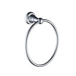 Round Closed Towel Ring in Tuscan Bronze