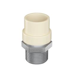 3/4 in. CPVC CTS x MIPS  Stainless Steel Transition Adapter