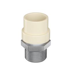 1-1/4 in. CPVC CTS x MIPS Stainless Steel Transition Adapter
