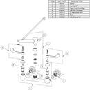Dayton Polished Stainless Steel Bottom Grid for 28 x 15-3/4 in. Bowl 