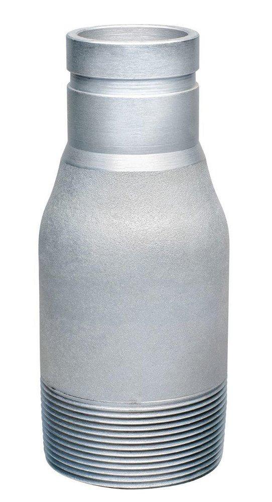 Victaulic 3 in. Threaded x Grooved Plated Nipple 