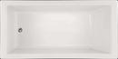72 x 36 in. Drop-In Bathtub with Left Drain in White
