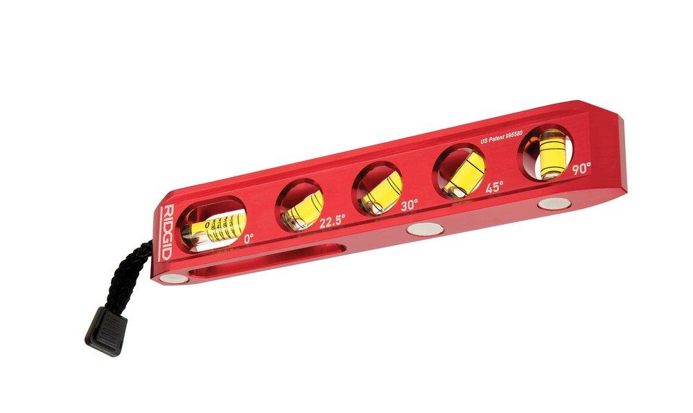 RIDGID 5-Vial Torpedo Level 