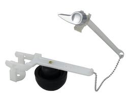 Touch Flush Unit Plated Polished Chrome