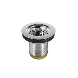 2 in. Brass, Rubber and Zinc Basket Strainer