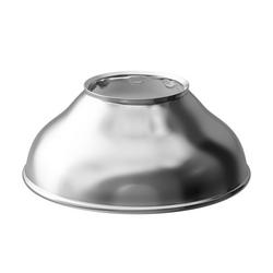 1-1/4 in. Steel IPS Deep Bell Escutcheon in Chrome