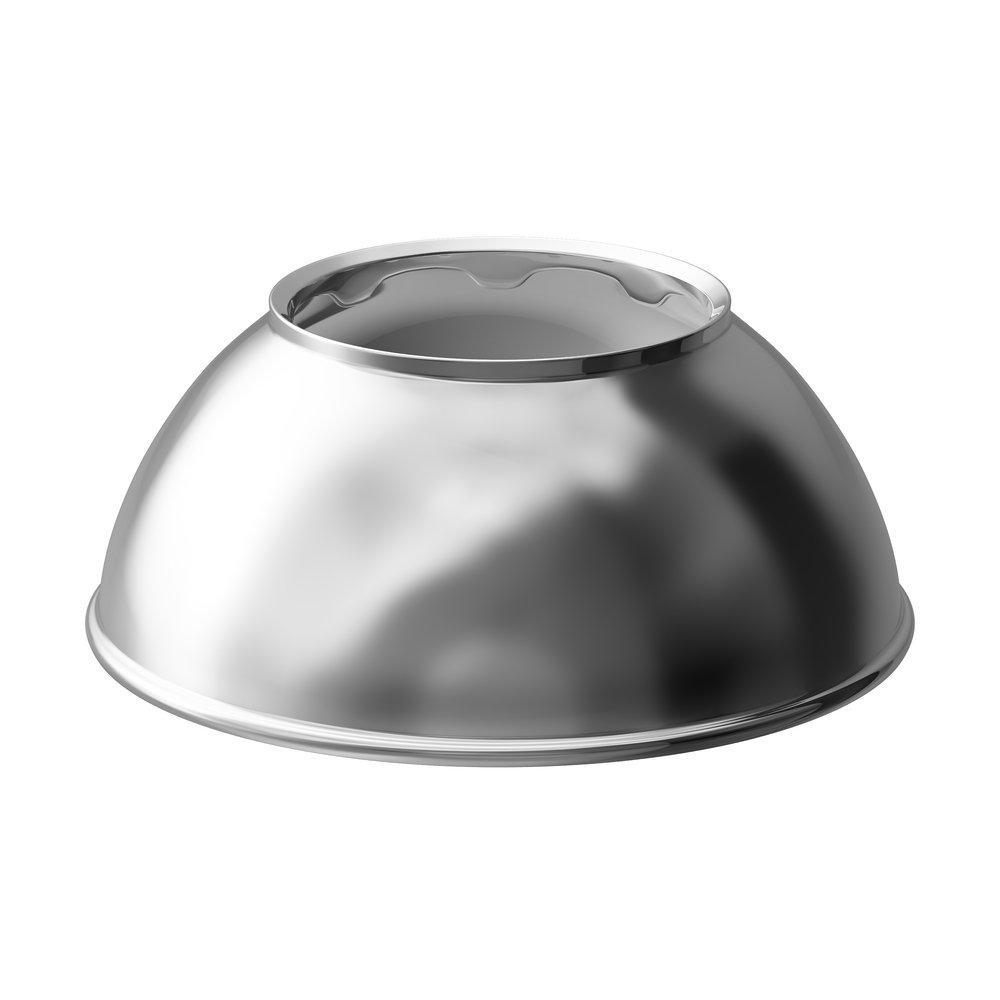 PROFLO&reg; Chrome 1-1/4 in. Metal Bell Escutcheon 