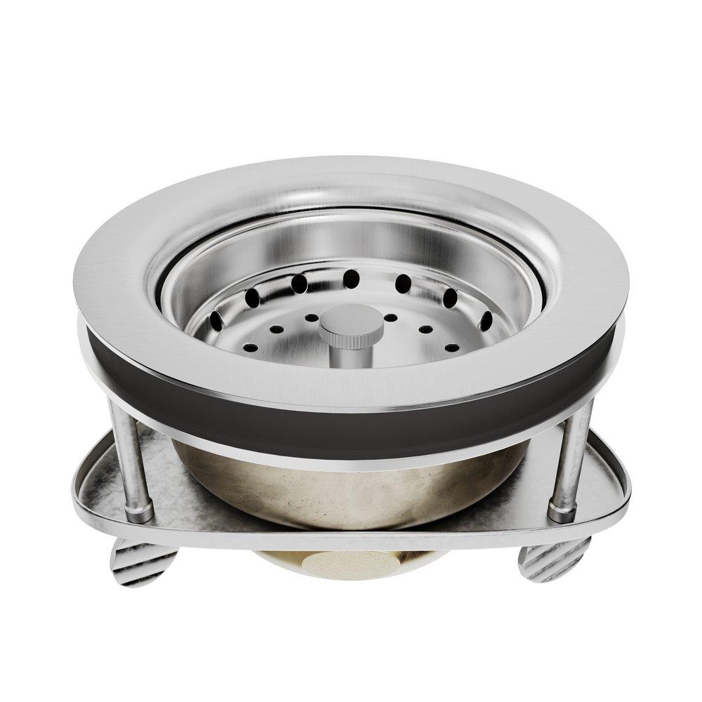 PROFLO® Stainless Steel 3 in. Basket Strainer 