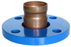 4 in. Grooved Copper Flange Adapter