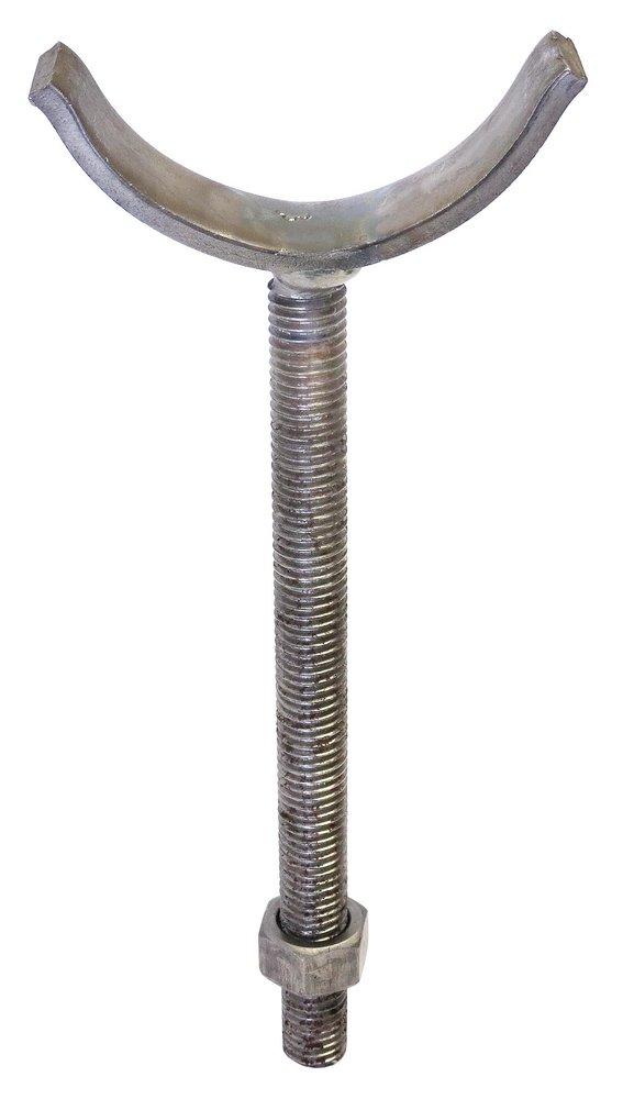 AnvilStrut Black Adjustable Pipe Saddle Support in Black 