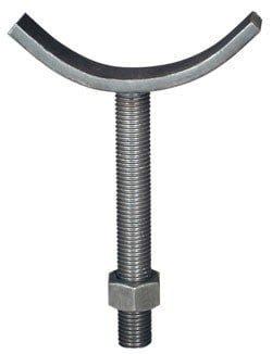 Anvil-Strut Black Carbon Steel Pipe Saddle Support 