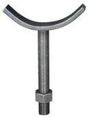 Anvil-Strut Black Carbon Steel Pipe Saddle Support 