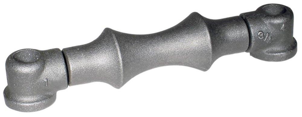 AnvilStrut Black 8 Black Cast Iron Single Pipe ROLL 