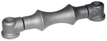 8 Black Cast Iron Single Pipe ROLL 