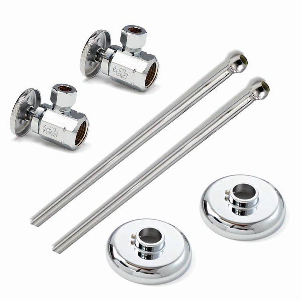 McGuire Manufacturing Chrome Plated Wheel Handle Set Screw Flange 