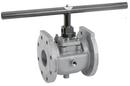 6 in. Stainless Steel 150 psi Flanged Gear with Locking Device Plug Valve