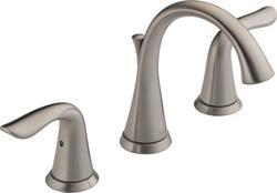 Two Handle Widespread Bathroom Sink Faucet in Brilliance&reg; Stainless